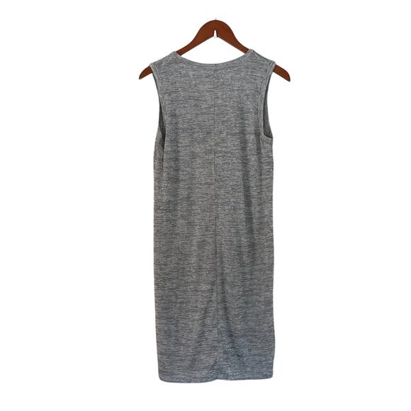 J. Crew Sleeveless Gray T-Shirt Dress/Tunic/Cover-Up, Pocket, Lightweight, S - Picture 2 of 10